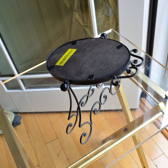 Vintage Metal Frame Mirror - Picture 5 of 9